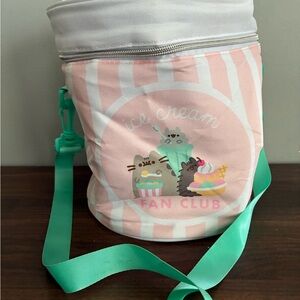 Pusheen Kids Ice Cream Fan Club Bag - Pink and Mint